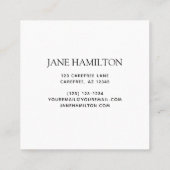 Carte de rendez-vous élégante des ballons de Parti (Dos)