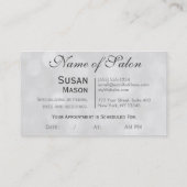 Carte De Rendez-vous Empreinte de léopard Glam Monogram (Dos)