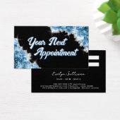 Carte de rendez-vous en cristaux bleus (Bureau)