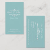 Carte De Rendez-vous Entre Moderne Élégant Artiste Professionnel (Devant / Derrière)