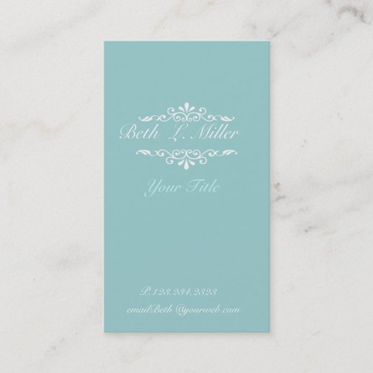 Carte De Rendez-vous Entre Moderne Élégant Artiste Professionnel (Devant)