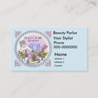 Carte De Rendez-vous Entreprise de Beauté Esthéticienne