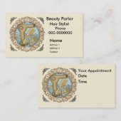 Carte De Rendez-vous Esthéticienne de luxe (Devant / Derrière)