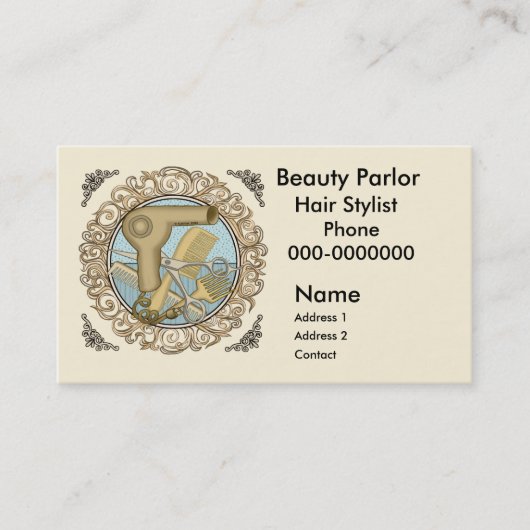 Carte De Rendez-vous Esthéticienne de luxe (Devant)