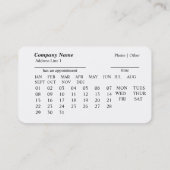 Carte De Rendez-vous Exécution du vol (Dos)