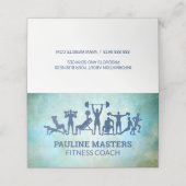 Carte De Rendez-vous Exercices et forme physique (Extérieur déplié)