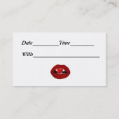 Carte De Rendez-vous Expérience de femmes (Dos)