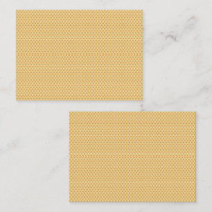 Carte De Rendez-vous Feuilles de papier cadeau jaune, orange et marron