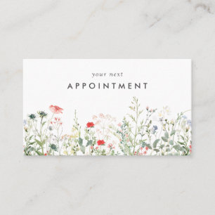 Carte De Rendez-vous Fleur sauvage Meadow