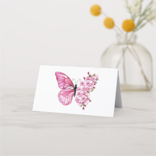 Carte De Rendez-vous Flower Butterfly