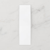 Carte De Rendez-vous Folded Appointment Card (Extérieur déplié)