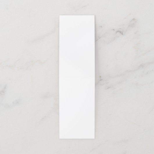 Carte De Rendez-vous Folded Appointment Card (Extérieur déplié)