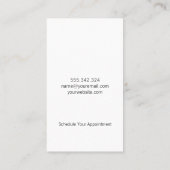 Carte De Rendez-vous Formateur personnel | Logo Flexing | Body Builder (Dos)