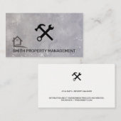 Carte De Rendez-vous Gestion des propriétés | Construction (Devant / Derrière)