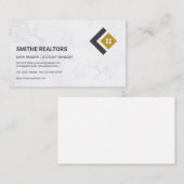 Carte De Rendez-vous Gestionnaire de comptes | Finances | Investisseur (Devant / Derrière)