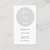 Carte de rendez-vous Gold Tent Style (Dos)