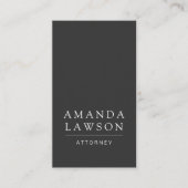 Carte De Rendez-vous Grey lisse (rendez-vous) (Devant)