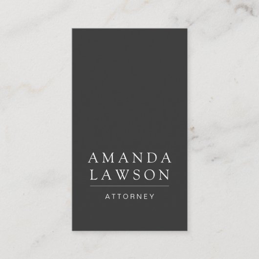 Carte De Rendez-vous Grey lisse (rendez-vous) (Devant)