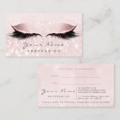 Carte de rendez-vous gris rose (Devant / Derrière)