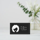 Carte De Rendez-vous Hairstyliste moderne (Debout devant)