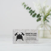 Carte De Rendez-vous Hardhat Hammers | Construction | Béton (Debout devant)