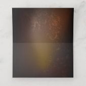 Carte De Rendez-vous Horloge Steampunk avec des engrenages anciens (Intérieur déplié)