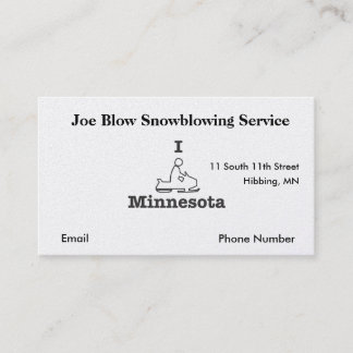 Carte De Rendez-vous I Motoneige Minnesota