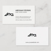 Carte De Rendez-vous Icône Agent immobilier (Devant / Derrière)