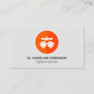 Carte De Rendez-vous Icône Optométriste   Docteur Médicale