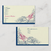 Carte De Rendez-vous Imaginaire fait varier le pas (Devant / Derrière)