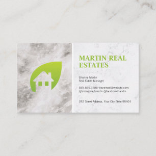 Carte De Rendez-vous Immobilier Gestionnaire de revendeurs Marbre