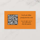 Carte De Rendez-vous Immobilier Open House Merci Jaune (Dos)