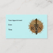 Carte De Rendez-vous Infirmière de la Force aérienne Motto (Dos)