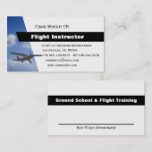 Carte De Rendez-vous Instructeur de vol (Devant / Derrière)