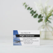 Carte De Rendez-vous Instructeur de vol (Debout devant)