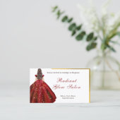 Carte de rendez-vous Invitation stylé Salon (Debout devant)