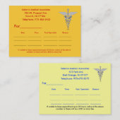 Carte De Rendez-vous j0439599, _______de __________ de _________… (Devant / Derrière)