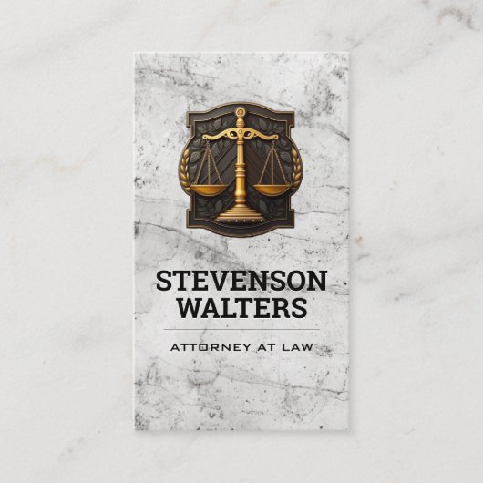 Carte De Rendez-vous Justice Scales Graphic | Lawyer (Devant)