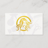 Carte De Rendez-vous La beauté et les cheveux des femmes | Nomination (Devant)