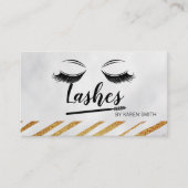 Carte De Rendez-vous Lashes oculaires | Maquillage de beauté (Devant)