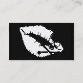 Carte De Rendez-vous lèvres de poison (Dos)