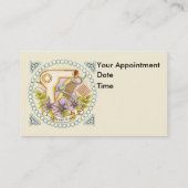 Carte De Rendez-vous Lily Pearl Beautician (Dos)