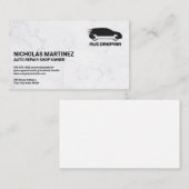 Carte De Rendez-vous Logo autorepair Wrench (Devant / Derrière)