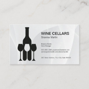 Carte De Rendez-vous Logo dégustation de vin   Bouteille   Verres