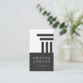 Carte De Rendez-vous Logo du pilier (Debout devant)