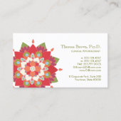 Carte De Rendez-vous Lotus Logo Wellness and Mental Health Nomination (Devant)