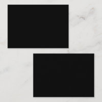 Carte de Rendez-vous Luxe Noir | Élégance Minimali