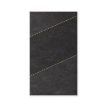 Carte de rendez-vous luxueuse vierge – Noir et Or