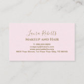 Carte De Rendez-vous Luxury Crown Pattern Pink (Dos)