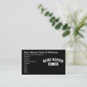 Carte De Rendez-vous Maître Reiki (Debout devant)